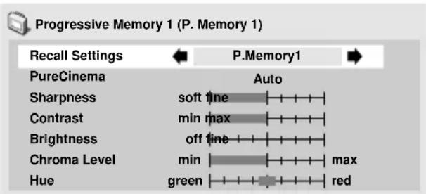 PIONEER DVD-V5000 - Adjust the picture quality settings. - 1