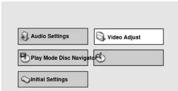 PIONEER DVD-V5000 - Video Adjust - 1