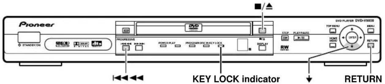 PIONEER DVD-V5000 - Note - 1