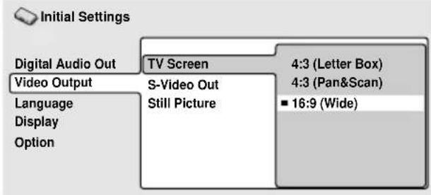 PIONEER DVD-V5000 - TV Screen - 1