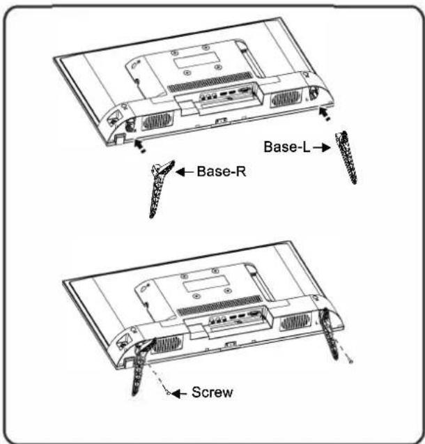 Base-R Base-L Screw
