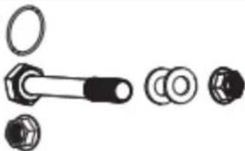 HYUNDAI HYCM63E - Open the bag of fixings and ensure it contains the following bags: - 10
