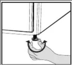 Arçelik 810 KMG - Adjusting the stands - 1