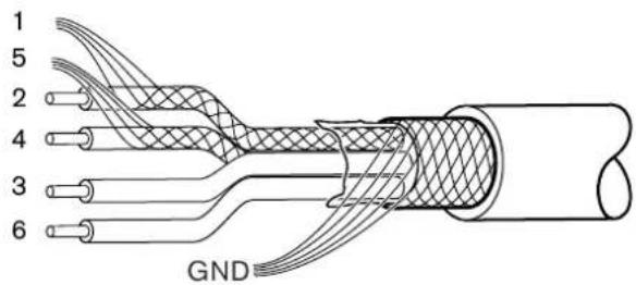 1 5 2 4 3 6 GND