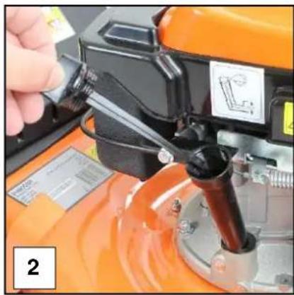 HYUNDAI P4100P - ADDING OIL - 2