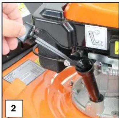 HYUNDAI P4100P - ADDING OIL - 2
