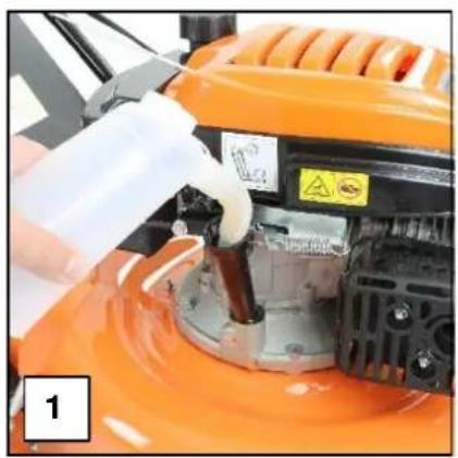 HYUNDAI P4100P - ADDING OIL - 3
