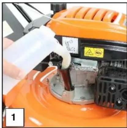 HYUNDAI P4100P - ADDING OIL - 3