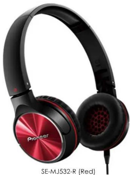 PIONEER SE-MJ532 - Quality headphones with massive power and fantastic audio quality - 2