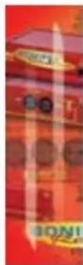 Abstract red and gold color block with no visible text or symbols