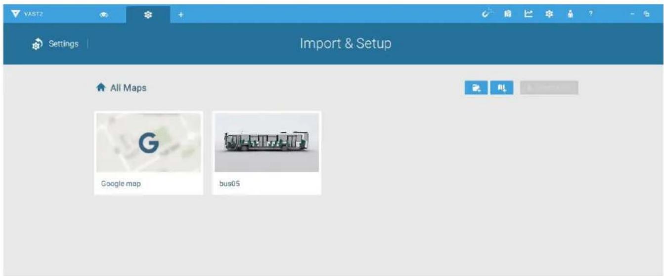 VAST2 Settings Import & Setup All Maps Google map bus05