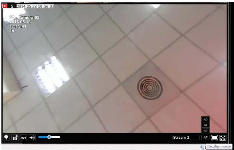 5 2014.05.28 10:56:03 03~Camera 03 2016.05.16 17:15:41 1x Stream 2 10 1P 1R Display mode