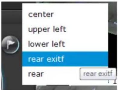 center upper left lower left rear exitf rear rear exitf