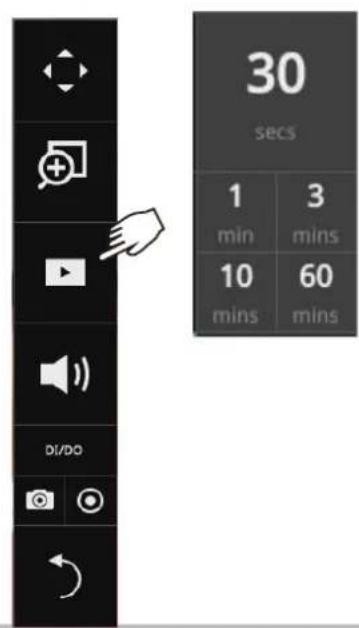 30 secs 1 3 min mins 10 60 mins mins
