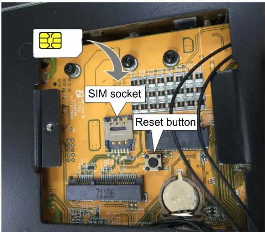 3D SIM socket Reset button 71106