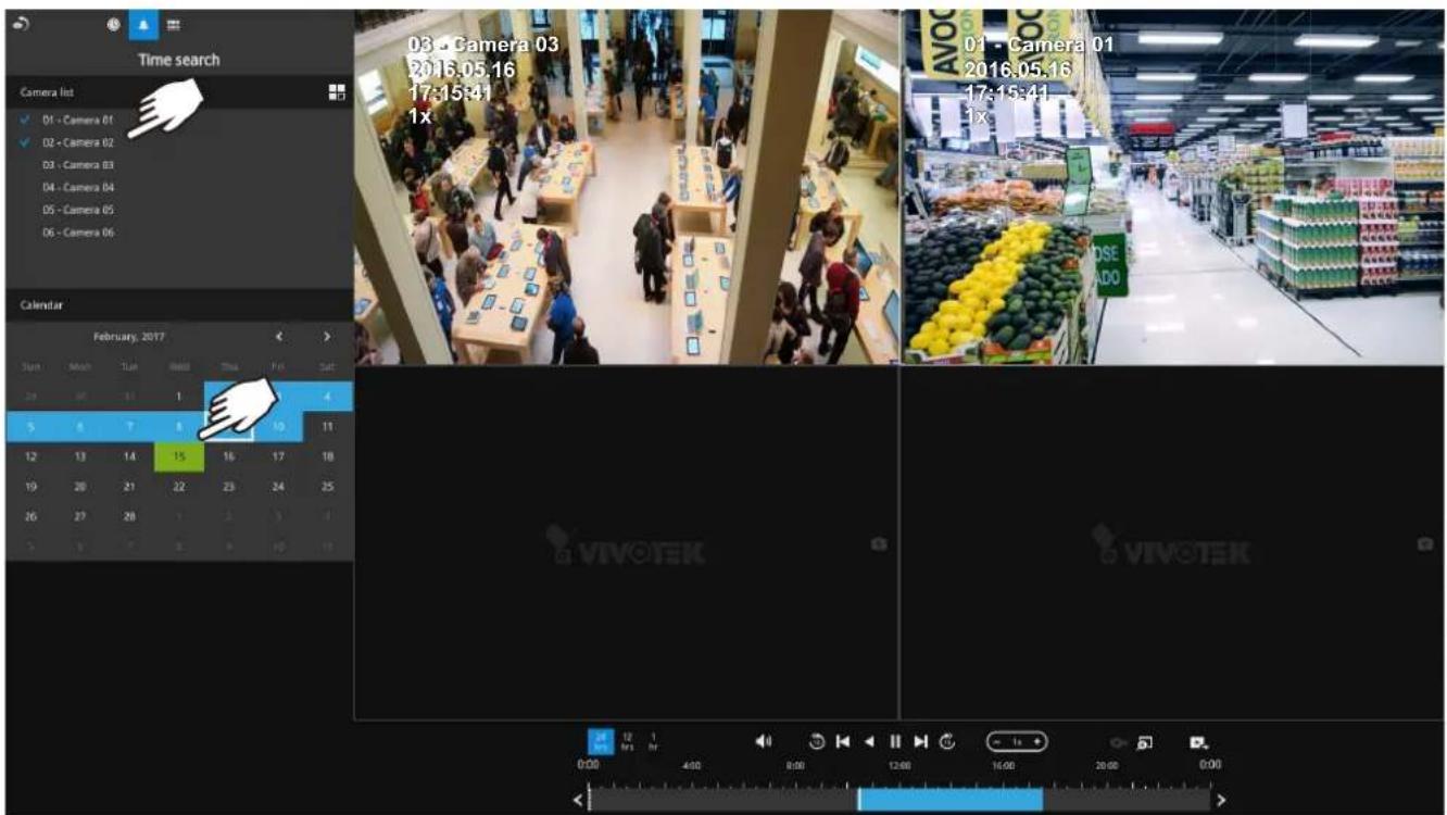 Time search Camera list D1 - Camera 01 D2 - Camera 02 D3 - Camera 03 D4 - Camera 04 D5 - Camera 05 D6 - Camera 06: Calendar February, 2017 Start Match Task Hold True Find Sat 29 97 11 1 5 6 7 8 10 11 12 13 14 15 16 17 18 19 20 21 22 23 24 25 26 27 28 3 3 4 5 6 7 8 9 10 11 03 - Camera 03 2016.05.16 17:15:41 1x 04 - Camera 01 2016.05.16 17:15:41 1x VIVOYEK VIVOYEK