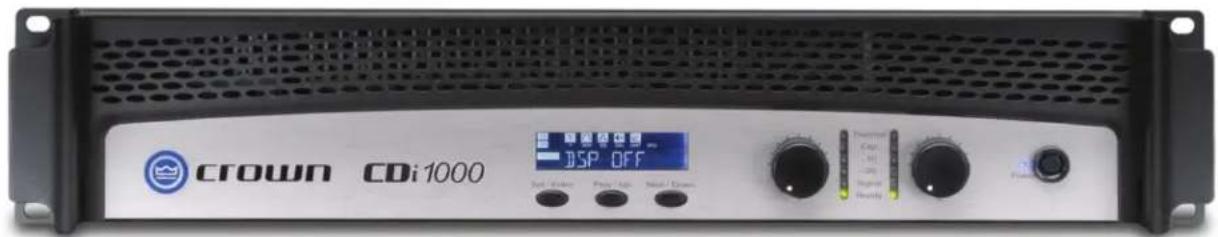 Paradigm Crown CDi 1000 - Crown CDi 1000 Amplifier - 1