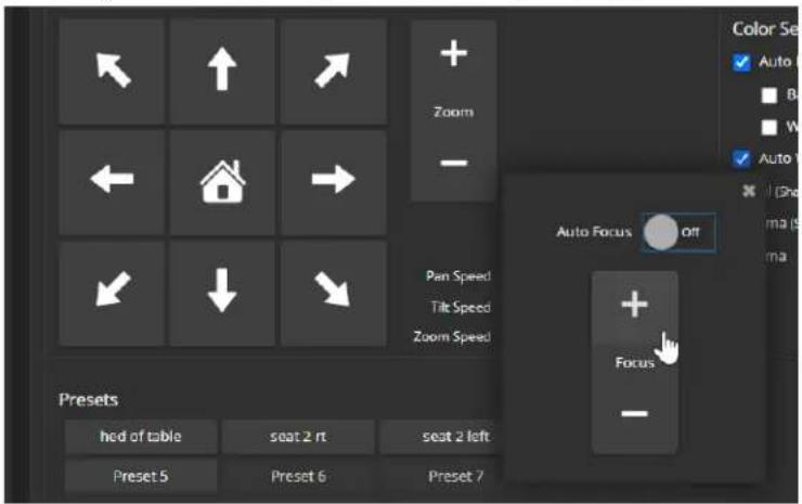 Vaddio IntelliSHOT - CAMERA PAGE - 1