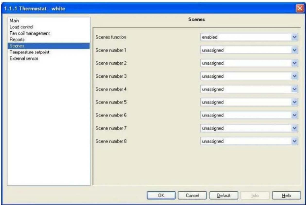 Gewiss GW10793 - "Scene" menu - 1