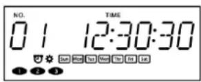 Adastra DP-8 - Timing program - 4