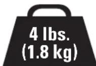SANUS WSWM22 - Speaker Weight Limit DO NOT EXCEED - 1