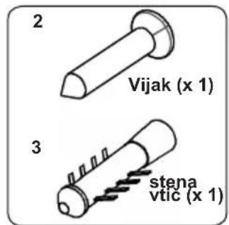 VOX EHB5010WG - OPOZORILO: NAPRAVA MORA BITI OZEMLJENA. - 1