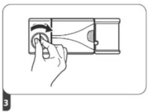 Hansa ZWM426EH - Add rinse aid to the dispenser and adjust setting - 3