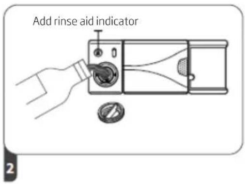 Add rinse aid indicator
