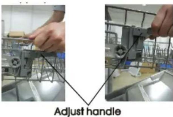 Adjust handle