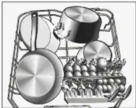 Hansa ZIM 608EH - Lower basket - 2