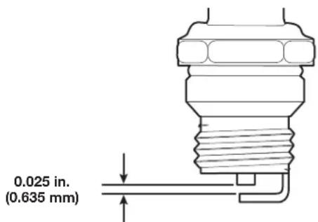TROY-BILT TB27VH - MAINTAINING THE SPARK PLUG - 2
