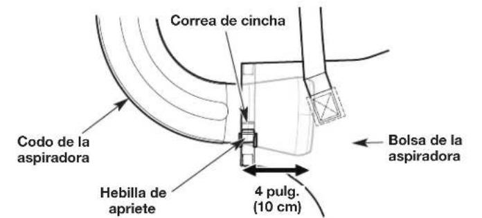 TROY-BILT TB27VH - Instalación de la bolsa de la aspiradora - 3