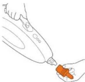 VAX Total S7 - Attaching the accessory hose - 1