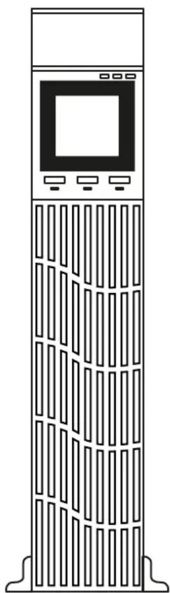 Line drawing of a tall industrial tower with ventilation grilles and a digital display (no text or symbols)