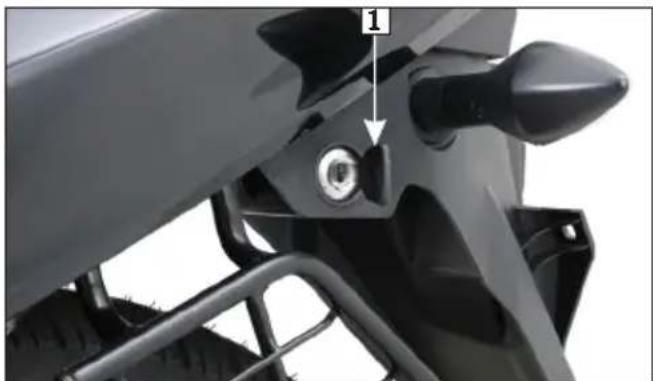 HERO Passion Xtec (2022) - SEAT LOCK - 1