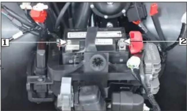 Labeled mechanical assembly diagram showing components with numbered annotations