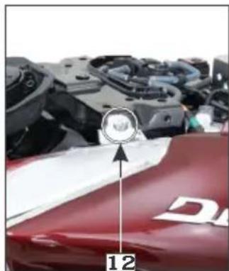 HERO Destini 125 Xtec (2022) - Body cover Removal - 9