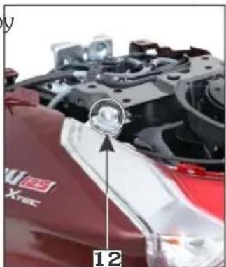 HERO Destini 125 Xtec (2022) - Body cover Removal - 8