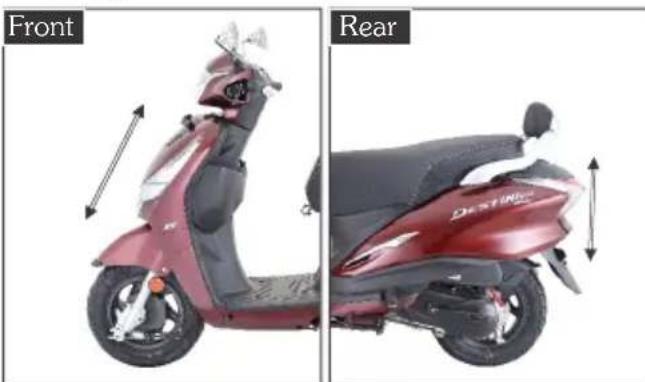 HERO Destini 125 Xtec (2022) - Inspection - 1