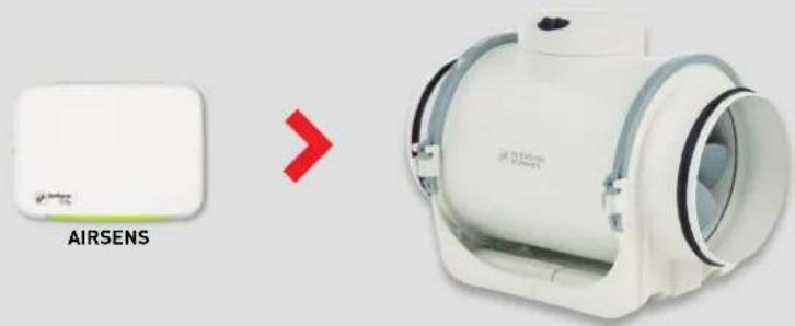 Soler & Palau Pack PR - Communication with ventilation unit - 1