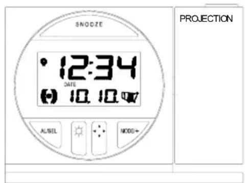 LA CROSSE TECHNOLOGY WT-5600 - FUNCTION BUTTONS - 1