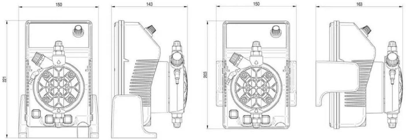 ASTRALPOOL 57153 - OVERALL DIMENSIONS (Fig. 1) - 1