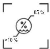 % 85 % >10 %