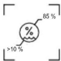 % 85 % >10 %
