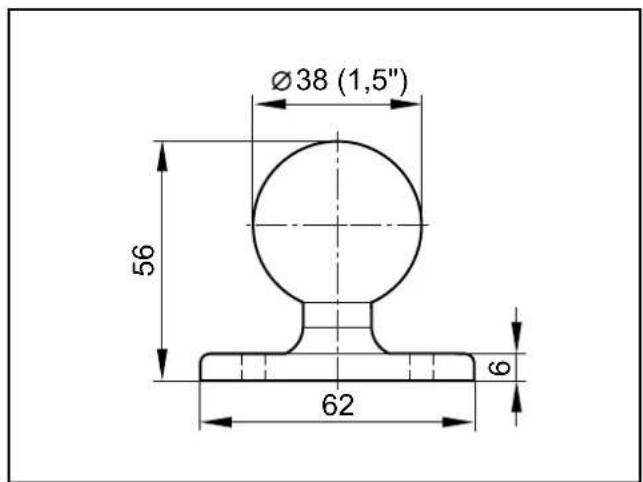 Ø38 (1,5") 56 62 6