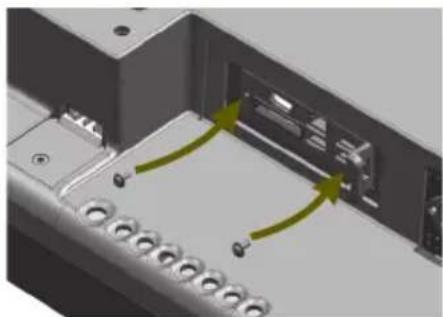 LG NA2000 - Use screws to secure the player and the Box Guide as shown below. - 1