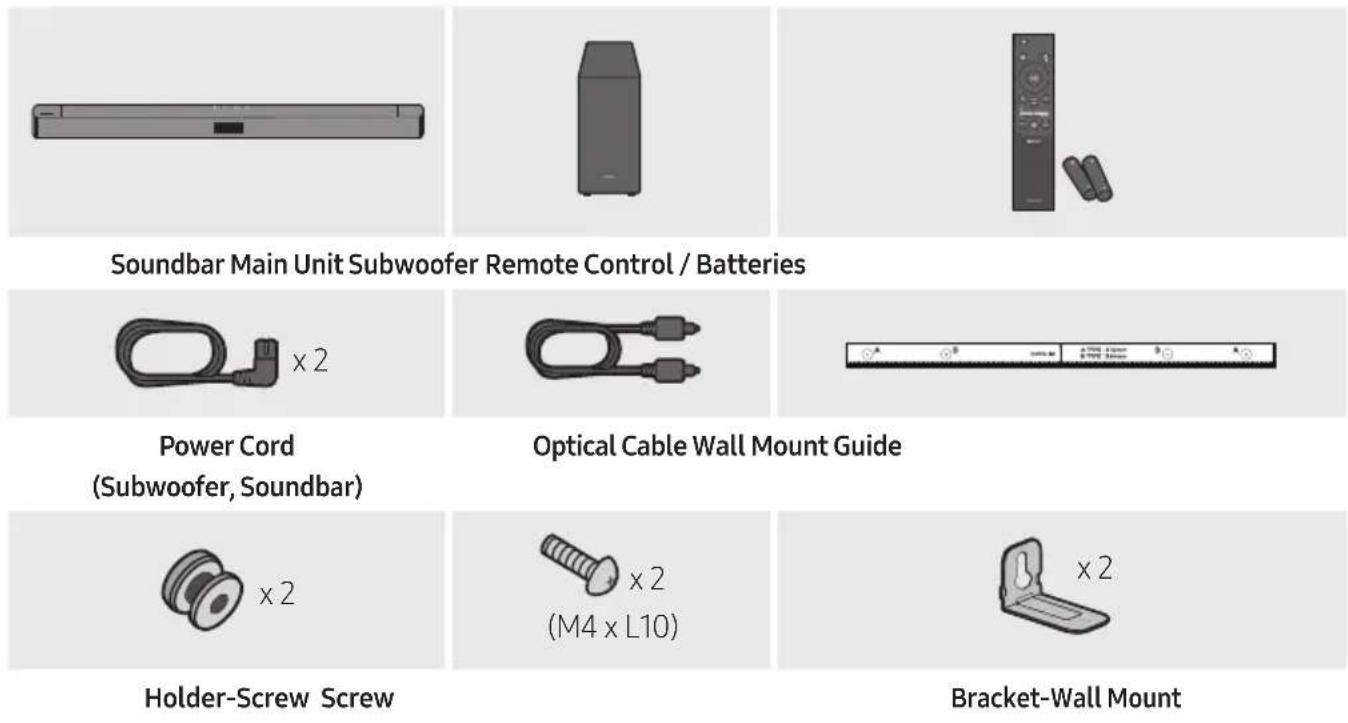SAMSUNG HW-B45E - CHECKING THE COMPONENTS - 1