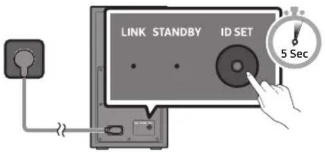 LINK STANDBY ID SET 5 Sec