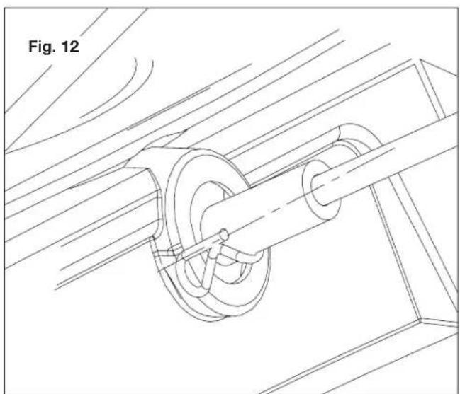 Snow Joe SJ617E-RM - Chute Crank Assembly - 7