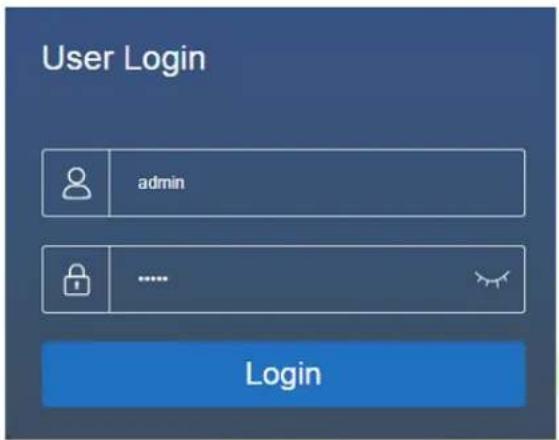 User Login admin ...... Login